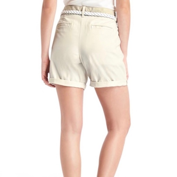 GAP Patchwork girlfriend chino shorts - Picture 2 of 8